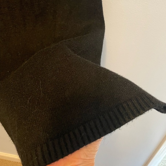 Baci Wide Leg Loungewear Pants from Sundance Catalog Black Size Small - Picture 5 of 10